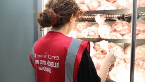 Hayırseverlerden 1 buçuk ton et bağışı
