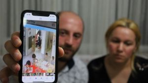 İlk kreş gününde öğretmeninden tokat yedi