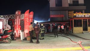 İş yeri fırını alevlere teslim oldu
