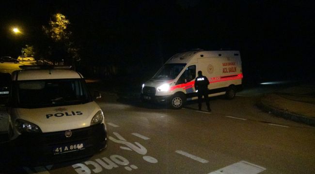 İzmit'te kovalanan şahıs, silahlı saldırıya uğradı