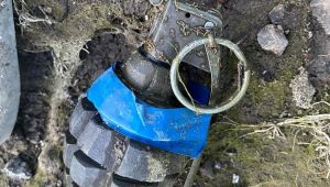 Kocaeli’de patlamamış el bombası bulundu