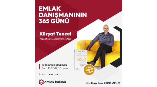 Kürşat Tuncel, Emlakçılar için Gebze'ye geliyor