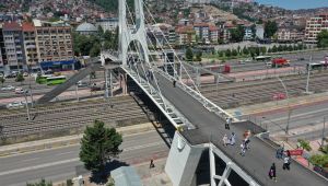 Mimar Sinan Üst Geçidine 180 ton kaydırmaz asfalt