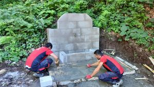 Servetiye Camii’nin lezzetli suyuna yeni çeşme