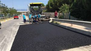 Umuttepe yolundaki bozulmaya hızlı müdahale