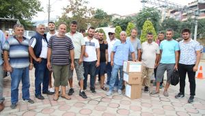 285 balıkçıya tekne bakım malzemesi desteği