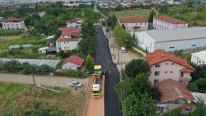 Başiskele'de asfalt seferberliği
