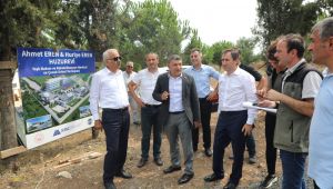 Bölge müdürü yeni mesire alanları için geldi