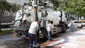 Büyükşehir ekipleri şiddetli yağışlara karşı hazır