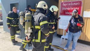 Büyükşehir İtfaiyesinden Dowaksa firmasına eğitim