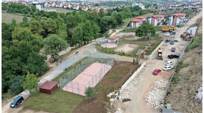 Damlar Vadisi Millet Bahçesi'nde sona yaklaşılıyor