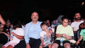 Gebzeli çocukların mahallelerde sinema keyfi