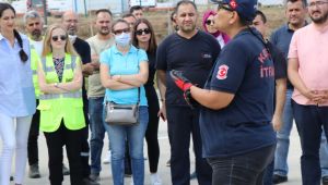 İtfaiye ve AFAD’dan İMES OSB’de tatbikat