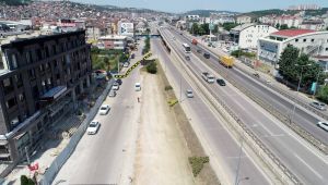 İzmit yönüne gidiş için yeni bağlantı yolu
