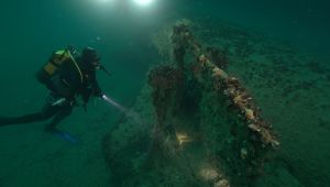 Karadeniz'in 36 metre altında sevinç çığlıkları