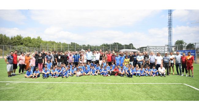Kartepe'de babalar ve oğulları mücadele etti