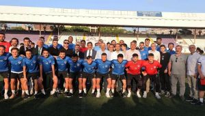 Kent protokolünden Gebzespor’a moral ziyareti