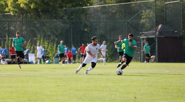 Kocaelispor son hazırlık maçında berabere kaldı