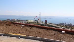 Köprü manzaralı seyir terası Dilovası’na cazibe katacak