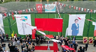 Akşener ağabeyi adına yapılan tesisi açtı!