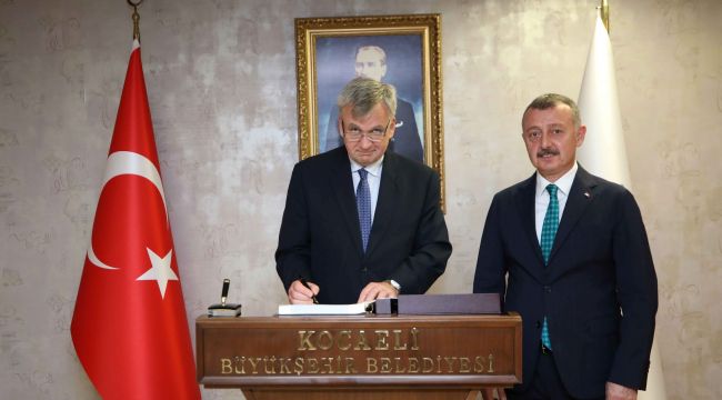 Alman Büyükelçi’den Başkan Büyükakın’a ziyaret