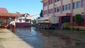 Başiskele'de okullar temizlendi
