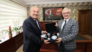 Büyükgöz’den Özyiğit’e hayırlı olsun ziyareti