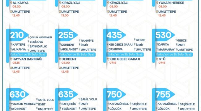 Büyükşehir’den KPSS için ek sefer