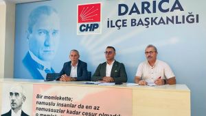 CHP Darıca’dan yaylım ateş!