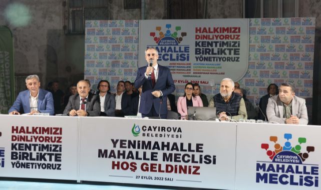 Çiftçi, mahalle mahalle vatandaşlarla buluşuyor