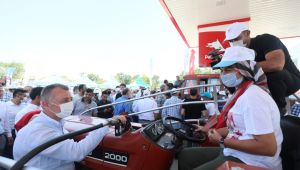 Çiftçiye 86 milyonluk mazot ve tohum desteği