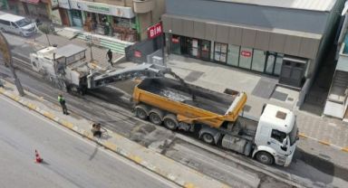 Darıca FSM Caddesinde yol onarımı