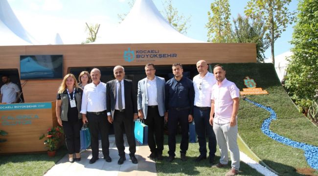En büyük fuarda Kocaeli standına yoğun ilgi