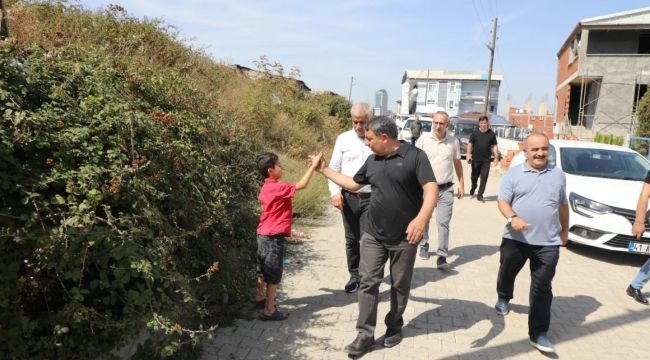 Hamza Şayir, hafta sonları da sahada!