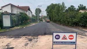 İbrikdere Mahallesi 13. Sokak asfaltla pırıl pırıl oldu