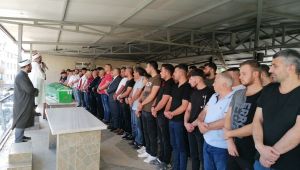 Kayalıklardan düşerek ölen gence son görev