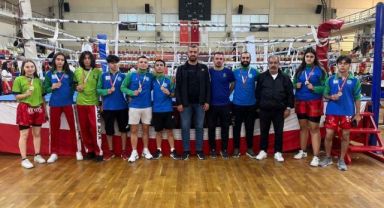 Kick boks takımından büyük başarı