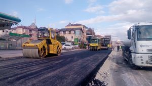 Kuruçeşme Tramvay Hattında yan yollar asfaltlandı