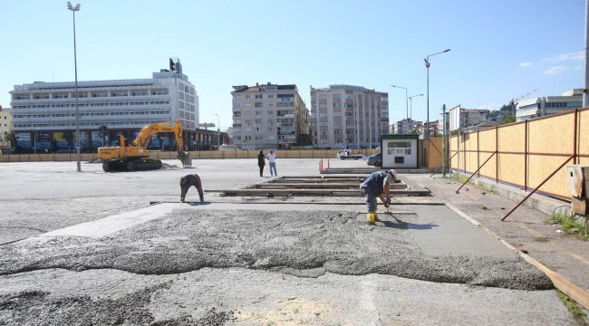 Milli İrade Meydanı’nda hafriyat kazısına başlandı