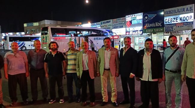 Saadet Gebze’den otogar çıkarması!