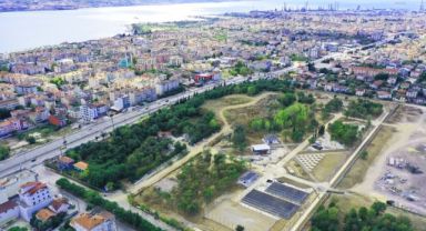 Sağlıklı Yaşam Parkı havadan görüntülendi