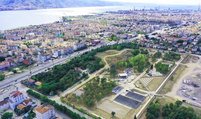 Sağlıklı Yaşam Parkı havadan görüntülendi