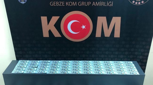 Sahte 10 bin dolarla yakalandı