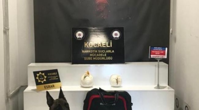 Uyuşturucuyu peynire sarmış