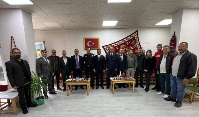 Ağrılılar Kaymakam Kubilay’ı ağırladı