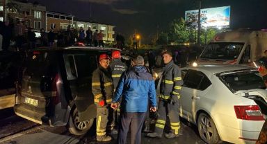 Alkollü sürücü hatalı sollama yaptı, ortalık karıştı