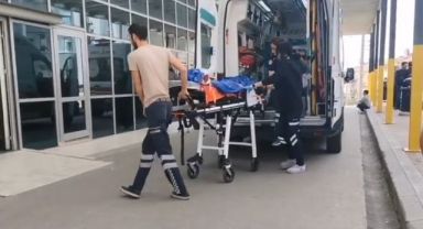 Bacağından silahla vurulan şahıs hastanelik oldu