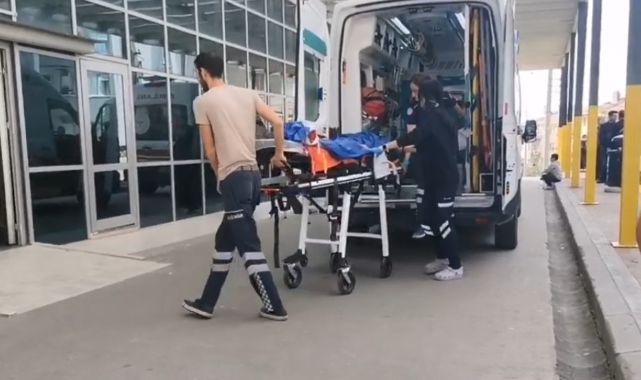 Bacağından silahla vurulan şahıs hastanelik oldu