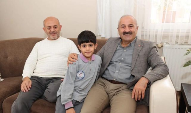 Başkan Büyükgöz’den moral ziyaretleri