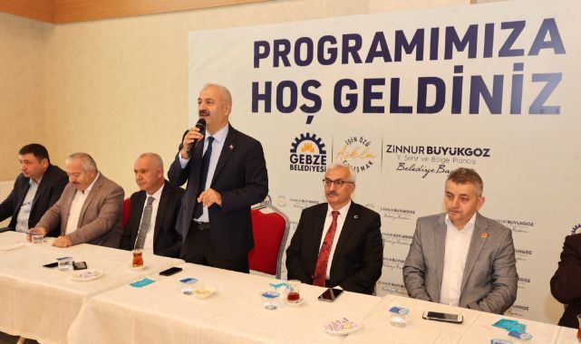 Başkan Büyükgöz Gebzeli Muhtarları Ağırladı